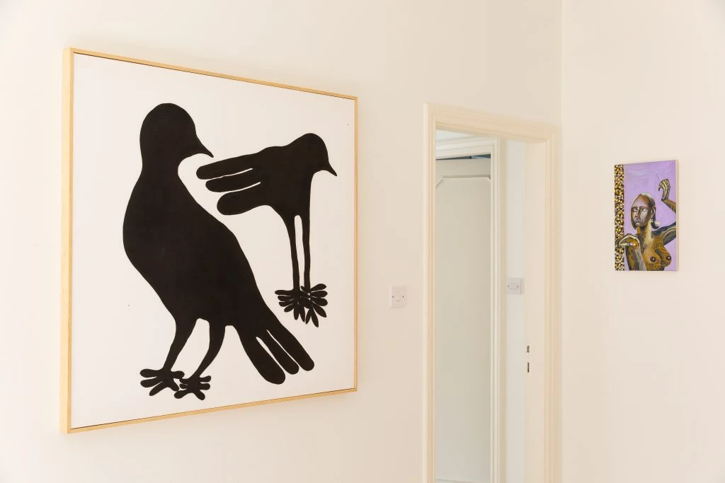 Works by Solange Pessoa and Jessie Makinson.  Image courtesy of Gaelle Alexis.