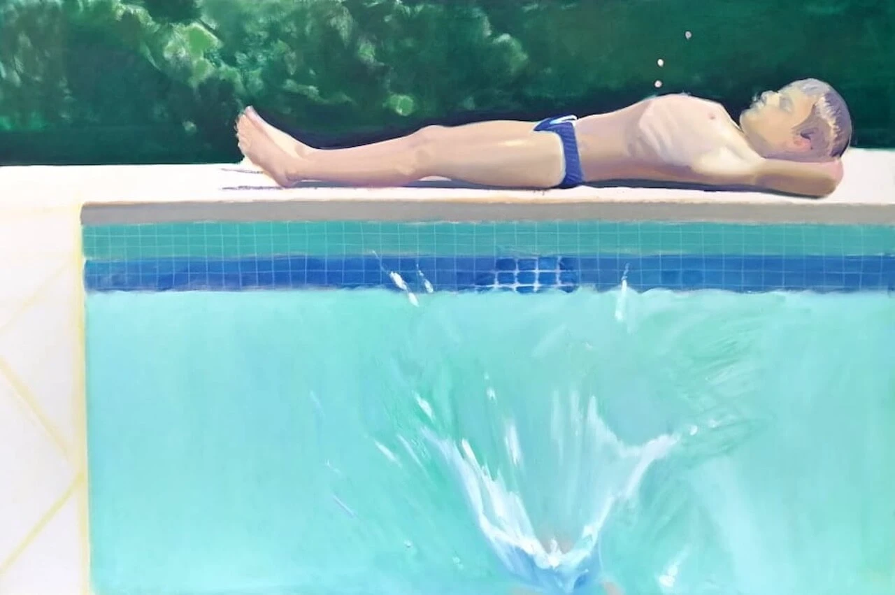 Blue Pool, 2021, Ilia Balavadze |  Tbilisi Art Fair |  STIRworld