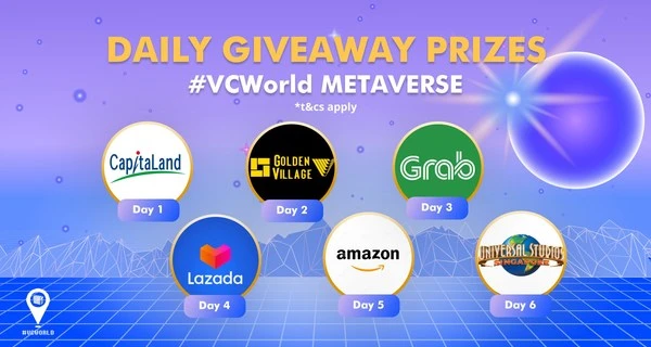 #VCWorld Metaverse 2022: Conquer Singapore's Metaverse and win SGD$10,000