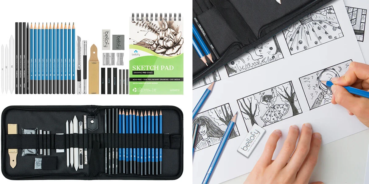 Bellofy Professional Drawing and Sketching Kit: $23.99