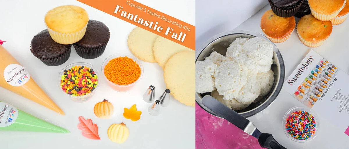 Sweetology Cupcake and Cookie Decorating Sets: $39.99+