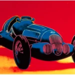 Andy Warhol Mercedes-Benz W 125 Grand Prix Car, 1937 1986 Silkscreen, acrylic on canvas